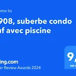 Le 908, Suberbe Condo Neuf Avec Piscine